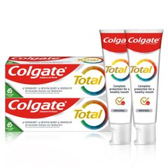 Colgate Total Care Toothpaste With Complete Mouth Cleaning Support for Strong Teeth and a Fresh Feeling After Brushing - Image 1