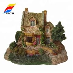 Resin 3D Building Replica Building Model Style Natural Material Polyresin Model NO. BM13001A Size - Image 6