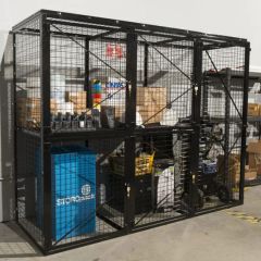 Single Tier and Double Tier Welded Wire Mesh Storage Lockers - Image 5