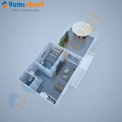Customized Quick Built Container Villas for Living Trademark Yumi Model NO. CTN04 HS Code 9406900090 Origin Xiamen, China - Image 5