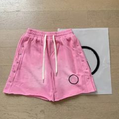 Designer Mens Shorts Letter Graphic Print High Street Vintage Hip Hop Shorts Summer Womens Loose Casual Washed Shorts - Image 3