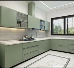 Modular Kitchen Interior Designing Service Layout Ergonomic Layouts Storage Solution Smart Storage Solutions Space Utilization Optimal Space - Image 5