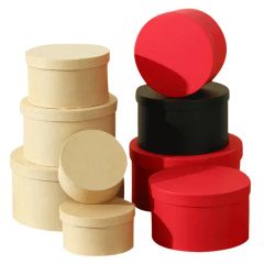Customize a Set of 5-Piece Round Gift Storage Boxes - Image 1