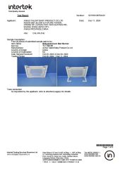 Chemical combustion test report of Bed rail certificate from Anhui Talent Baby Products Co., Ltd.