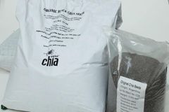 100%PURE BLACK CHIA SEEDS VEGAN with ORGANIC Seeds Omega-3 - Image 2