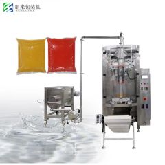 Multi Function Automatic Ketchup Filling Chili Mushroom Sauce Oil Three Sides Sealing Liquid Bag Packing Machine - Guangzhou Penglai Packing Machinery Co., Ltd.