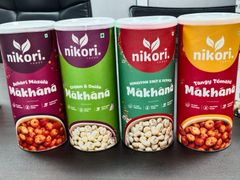 Roasted Fox Nuts (Makhana) Packaging Jar Texture Crunchy Shelf Life 9 Months Grade 4 Plus, 5 Plus Place of Origin India Storage Type Room Temp. - Absolute Nuts Enterprises Private Limited