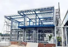 Customized Steel Structure Building with Cutting and Drilling Services Available - Image 2