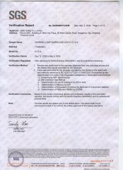 S-1314 ROHS certificate from Hangzhou Safer Traffic Facilities Co., Ltd.