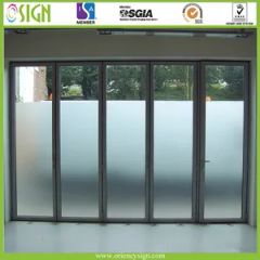 Decorative Frosted Window Glass Film Material PVC Hardness Soft Origin Shanghai Type Glass Film HS Code 3919909090 Adhesive Color - Image 5