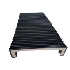 Reliable Guide Rail Protection with Durable Bellows Cover for CNC Tools - Image 2