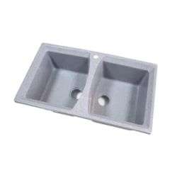 Luxurious White Marble Acrylic Solid Surface for Kitchen Sinks - Image 1