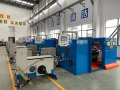 0 04 2 52mm Electrical Cable Copper Wire Drawing Bunching Buncher 1 6 12 Twister Machine - Kunshan Fuchuan Electrical and Mechanical Co., Ltd.