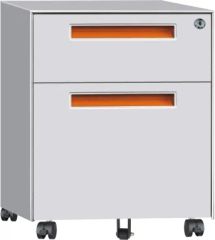 Steel Office Mobile Drawer Cabinet Under Desk File Storage Cabinet - Image 3
