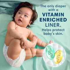 Pampers Pure Protection Baby Diapers – Plant-Based & Hypoallergenic - Image 2