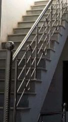 Balcony Stainless Steel Staircase Railing, For Home Design Bar Thickness 3 mm Durability High Position Balcony Material Grade SS - Image 8