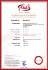 Our certificates certificate from Hebei Yaozun Automotive Parts Co., Ltd