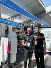 Exhibition certificate from Jinzhou city Jingxin Textile Co., Ltd