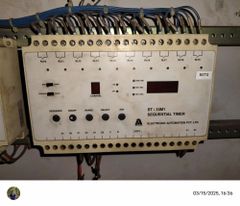 Eapl St10m1 10 Channel Relay Sequential Timer Display Type Analog Number Of Channels 10 - Vishal Electric Co.