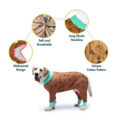 Festive Dog Pajamas Costume for Pets - Image 4