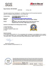 Certificates certificate of YUYAO MENG HONG PLASTIC CO., LTD. – certificate photo, supplier certificates section