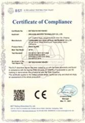 Our certificates certificate from Jinan Francis Import and Export Co., Ltd