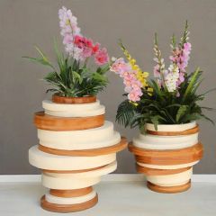 Customized Fiberglass Flower Pots with Personalized Functions - Image 4