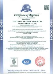 ISO 9001 Certificate of Approval certificate from Topbest Technology Limited