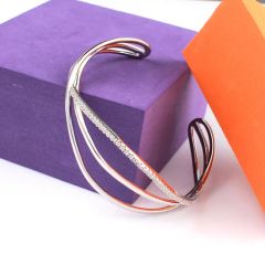 925 Silver Jewelry Classic Bangle - Image 1