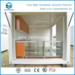 Flat Pack Container Shop/10FT Shop Container/Prefab Shop Warranty 2 Years Model NO. FC-Shop HS Code 9406900090 Material - Image 6