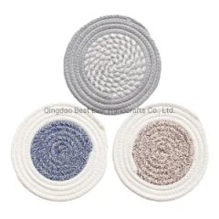 Colorful Round Place Mats for Kitchen Dining Table Runner - Image 1