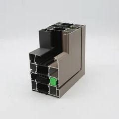 Custom Doors Windows 6063/6061 90Series T3-T8 Powder Coating Silver 1Y CE ISO SGS GH - Image 4
