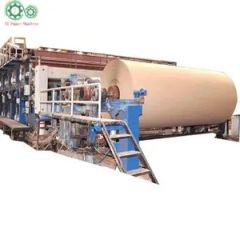 Best Price Fourdrinier Craft Kraft Liner Wheat Straw to Kraft Paper Machinery Paper Crafts Making Machine - Image 5