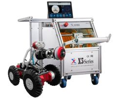 Easysight X5-Ht Waterproof Underground Water Pipe CCTV Inspection Crawler - Image 2