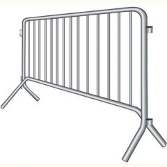 Removable Construction Site Crowd Control Traffic Barrier - Image 3