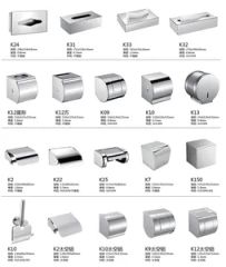 Washroom Stainless Steel Bath Towel Rack - Image 4