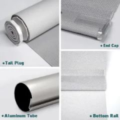 Automatic Electric Motorized Remote Control Windows Blackout Roller Blinds - Image 4