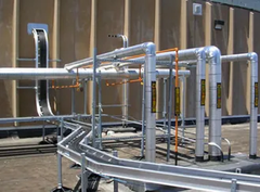 Cable Trays Strength Robust Material Stainless Steel Corrosion Resistance High Ease Of Installation Easy To Unfit Durability Tested Under Tough - Image 1