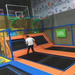 Small Children Kids Amusement Park Trampoline Indoor with Slide Equipment - Image 4