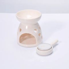Little Heart Pattern Incense Smoke Furnace Aromatherapy Oil Diffuser for Home Scents - Image 5