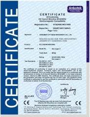 CE-2 certificate from JIANG MEN CITY BEIQI MACHINERY LTD.