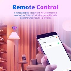 Smart LED Bulb with Mobile Control and Infinite Color Options - Image 3