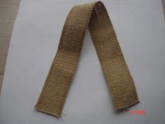 Jute Braid 200-350GSM 3-5CM Single Yarn Plain Bleached Rope Cord CQC Shenzhen - Image 1