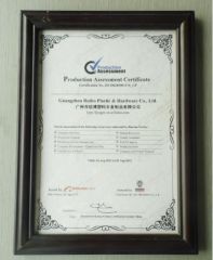 sgs certificate of Guangzhou Pinger Vinyl Material Co., Ltd. – certificate photo, supplier certificates section