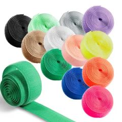 Colored Nylon Nylon Male and Female Hook and Loop Fasteners Spring Na Element OL Shape Tape OEM Welcome Stock Stock Origin - Image 3