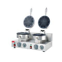 Electric Snack Food Sandwich Heart-Shaped Pancake Waffle Maker - Guangzhou Yuemeng Kitchenware Co., Ltd.