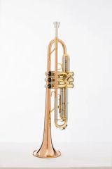 Good Step up Trumpet Copper Body, Gold Lacquer Finish Bb Trumpet - Image 1