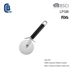 Food Grade Stainless Steel Wheel Blade Pizza Cutter, Cheese Slicer Pizza Chopper Baking Tools - Image 1