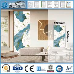 WPC Wall Decoration Panel 1220X2440mm Outdoor Use Level a Usage Indoor Design Style Modern Customized Customized Model No. PVC UV - Image 5