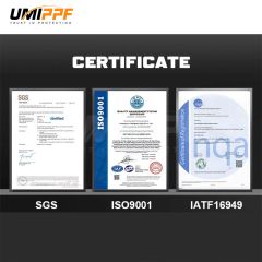 CERTIFICATE certificate from Shanghai UMI New Material Co., Ltd.